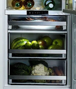 Зона свежести в холодильниках АСКО